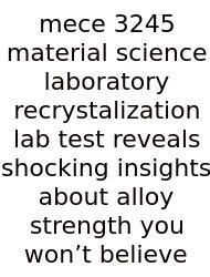 Mece 3245 Material Science Laboratory Recrystalization Lab Test Reveals Shocking Insights About Alloy Strength You Won’t Believe